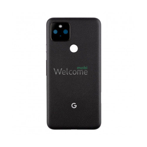 Задняя крышка Google Pixel 5 black (Original PRC) (со стеклом камеры)