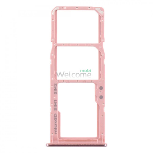 Держатель SIM-карты Samsung A515,A715 Galaxy A51,A71 2020 pink