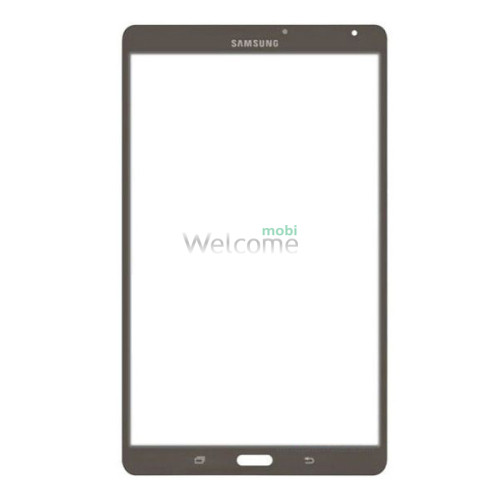 Стекло корпуса к планшету Samsung T700,T705 Galaxy Tab S 8.4 LTE gray