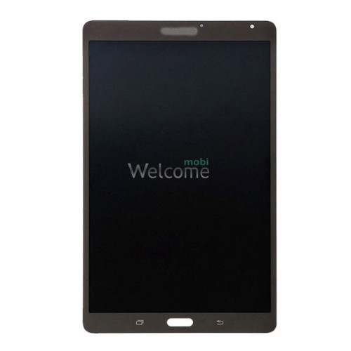 Дисплей к планшету Samsung T700 Galaxy Tab S 8.4 (Wi-Fi) в сборе с сенсором bronze (оригинал переклей)