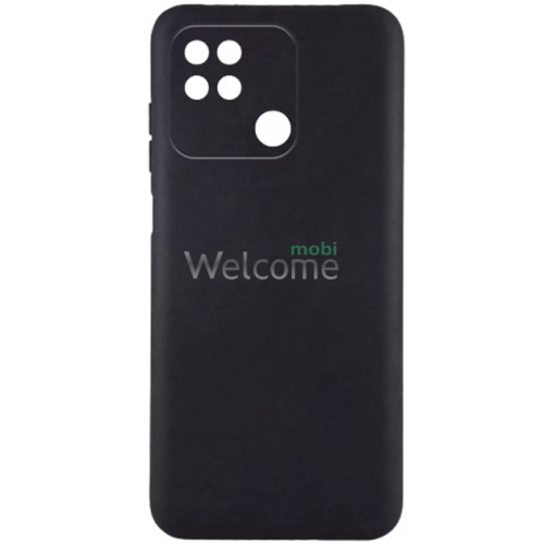 Чехол Xiaomi Redmi 10C 4G Silicone case (black)