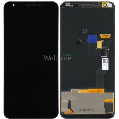 Дисплей Google Pixel 3A XL (Samsung) в зборі з сенсором black (оригінал переклей)