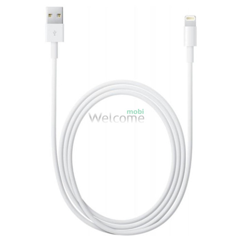 USB кабель Apple Lightning, 2м білий