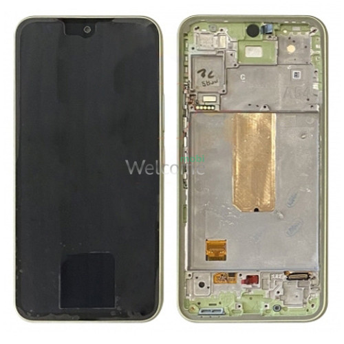 Дисплей Samsung SM-A546 Galaxy A54 5G (2023) в зборі з сенсором та рамкою Light Green service orig