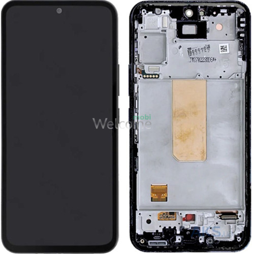 Дисплей Samsung SM-A546 Galaxy A54 5G (2023) в сборе с сенсором и рамкой Awesome Black service orig