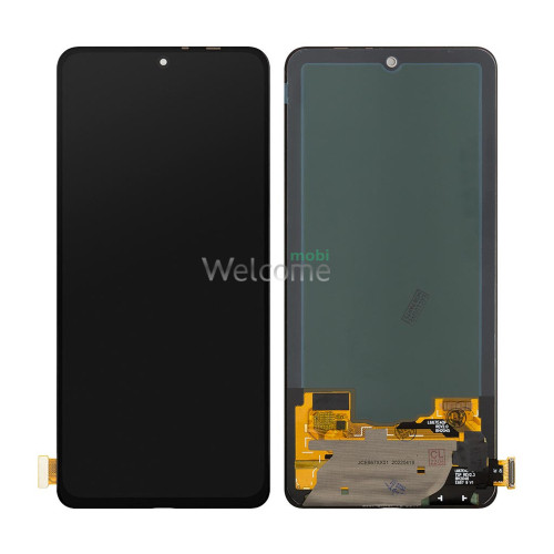 Дисплей Xiaomi Poco F3/Mi 11X/Mi 11i 2021/Redmi K40 в зборі з сенсором black OLED