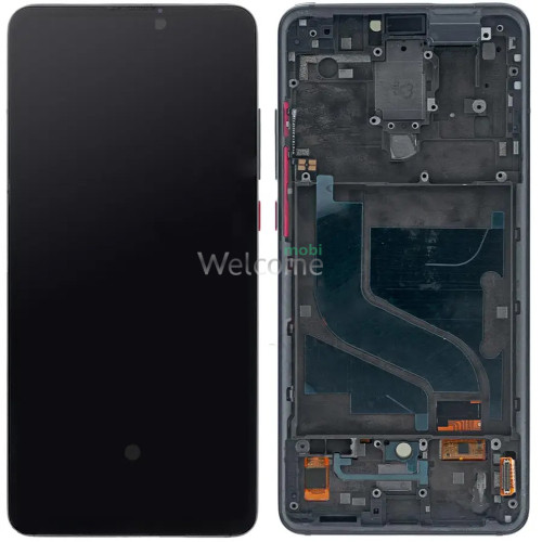 Дисплей Xiaomi Mi 9T/Mi 9T Pro в зборі з сенсором та рамкою Carbon Black OLED