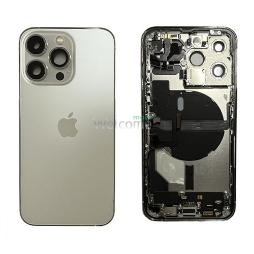 Корпус iPhone 13 Pro silver (снятый оригинал, состояние идеал) EU