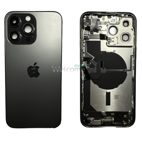 Корпус iPhone 14 Pro Max space black (снятый оригинал, состояние идеал) USA