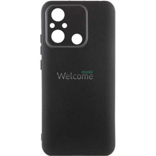 Чехол Xiaomi Redmi 12C Silicone case (black)