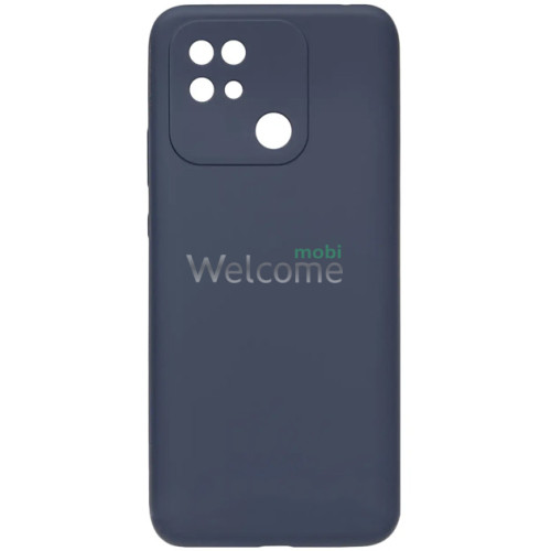 Чехол Xiaomi Redmi 10C 4G Silicone case (dark blue)