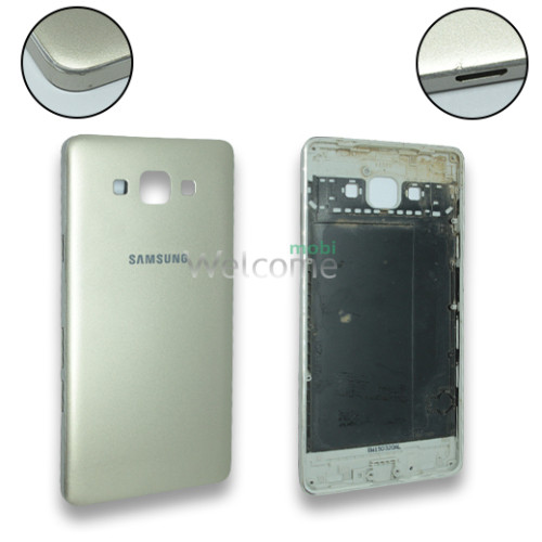 Задняя крышка Samsung A700 Galaxy A7 2015 gold (УЦЕНКА)