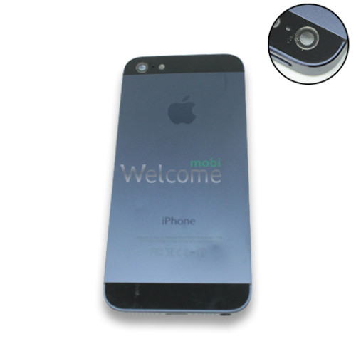 Корпус iPhone 5 black (УЦІНКА)