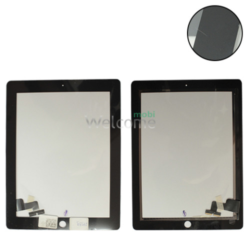Сенсор iPad 2 black (high copy) (УЦЕНКА)