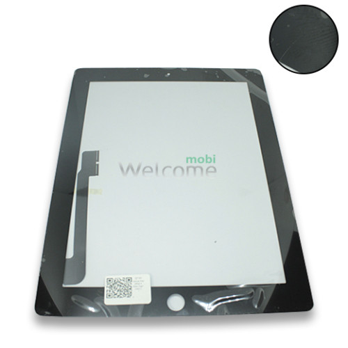 Сенсор iPad 3,iPad 4 black (high copy) (УЦЕНКА)