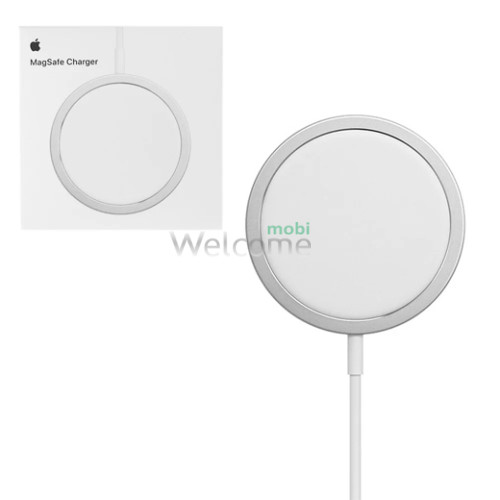 Беспроводное зарядное устройство Apple A2140 MagSafe Charger 15W Type-C, white