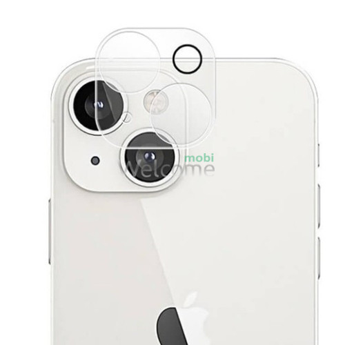 Защитное стекло для камеры iPhone 15,iPhone 15 Plus Full Glue (2.5D, прозрачное)