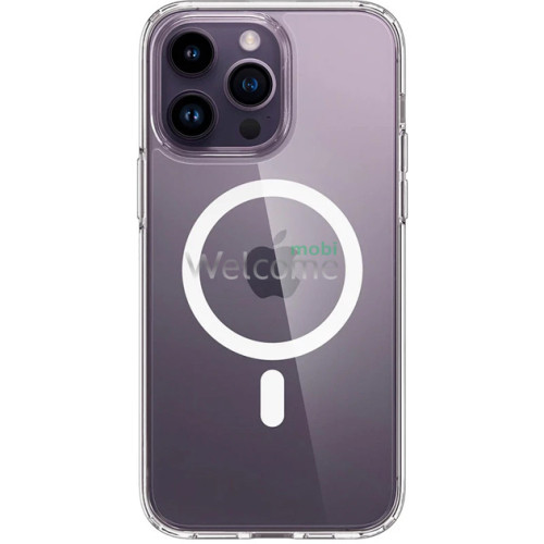 Чехол силиконовый Magsafe iPhone 15 Pro Max (прозрачный)