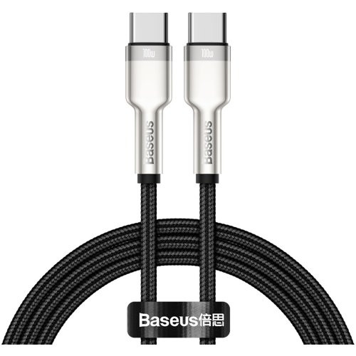 USB Кабель Baseus Cafule Series Type-C to Type-C 100W 1m Black