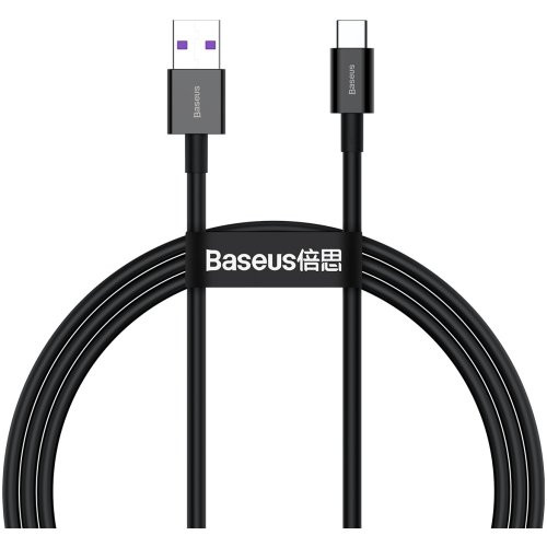 USB Кабель Baseus Superior Series USB-A to Type-C 66W 1m Black