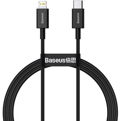 USB Кабель Baseus Superior Series Type-C to Lightning PD 20W 1m Black