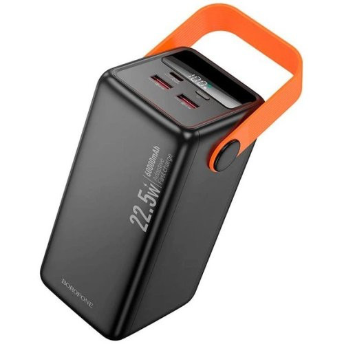 УМБ Borofone Power Bank BJ66B Magnifico 22.5W+PD20W 60000mAh Black