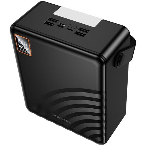 УМБ Borofone Power Bank BJ85 Myriad 22.5W+PD20W with lighting 100000mAh Black