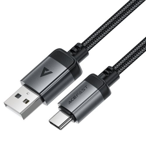 USB Кабель Acefast C20-04 USB-A to Type-C 3A 1.2m Black
