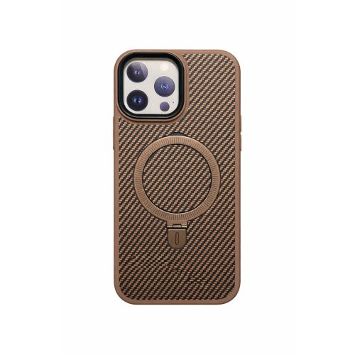 Чохол-накладка CASE LAB Carbon Ring Series (MagSafe) для iPhone 11 Brown