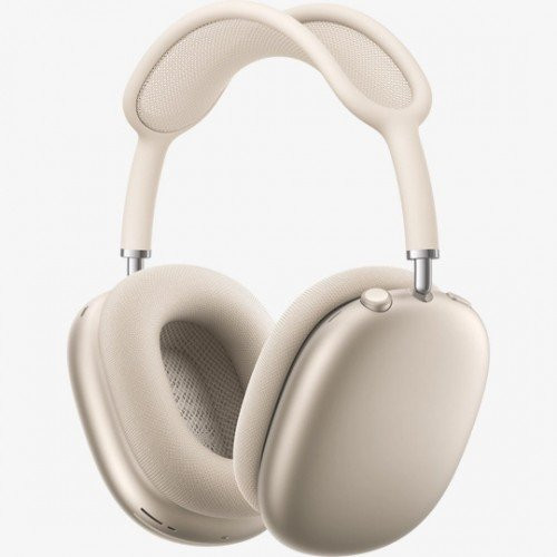 Безпровідна гарнітура Apple AirPods MAX (D54WWKR7NK) Starlight (High Copy)