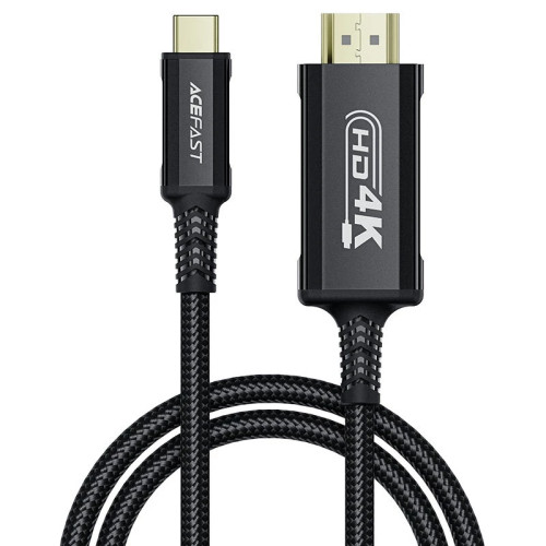 USB Кабель Acefast C1-10 4K Type-C to HDMI 1.8m Black