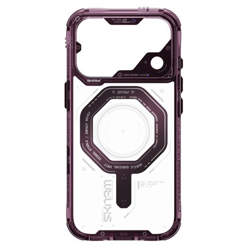 Чохол-накладка Skinarma Magma (Mag-Charge) для iPhone 18 Pro (SK-2026IPP6.3-MGMA-BUR) Burgundy
