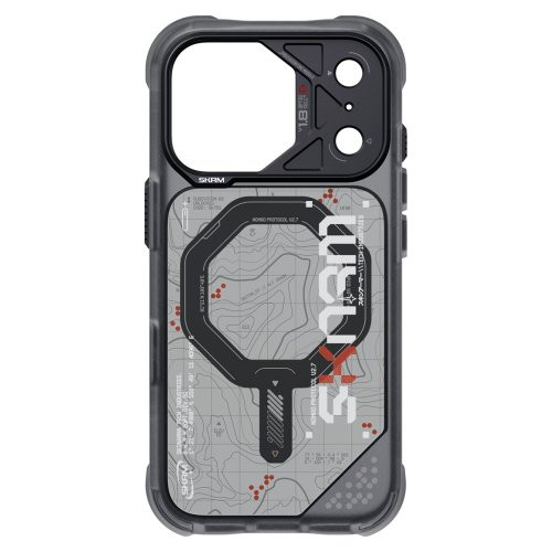 Чохол-накладка Skinarma Sonar (Mag-Charge) для iPhone 18 Pro (SK-2026IPP6.3-SONAR-BLK) Black