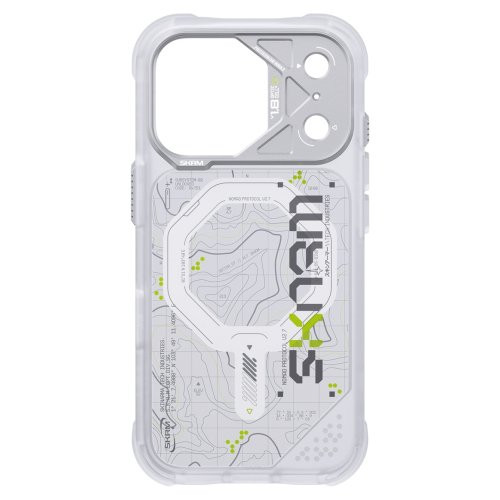 Чохол-накладка Skinarma Sonar (Mag-Charge) для iPhone 18 Pro (SK-2026IPP6.3-SONAR-WHT) White