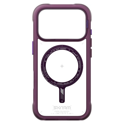 Чохол-накладка Skinarma Avion (Mag-Charge) для iPhone 18 Pro (SK-2026IPP6.3-AVION-BUR) Burgundy