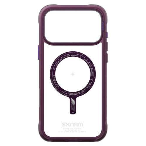 Чохол-накладка Skinarma Avion (Mag-Charge) для iPhone 18 Pro Max (SK-2026IPP6.9-AVION-BUR) Burgundy