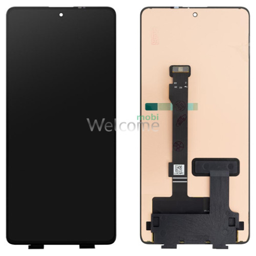 Дисплей Xiaomi Redmi Note 12 Pro 5G/Poco X5 Pro 5G в зборі з сенсором black FULL orig