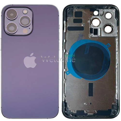 Корпус iPhone 14 Pro Max deep purple (снятый оригинал, состояние идеал) EU