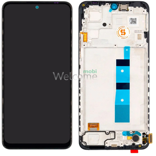Дисплей Xiaomi Redmi Note 12 4G/Poco X5 в зборі з сенсором та рамкою black TFT