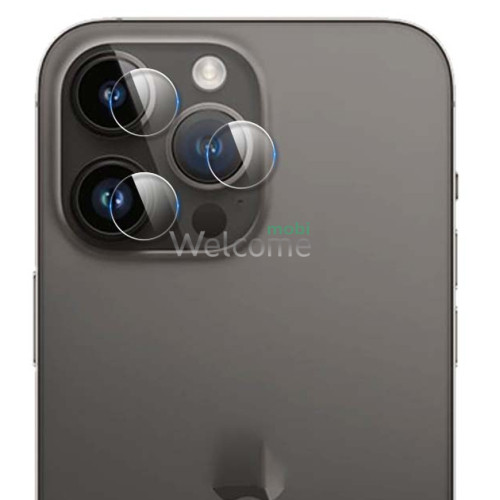 Скло камери iPhone 15 Pro Max (комплект 3шт)