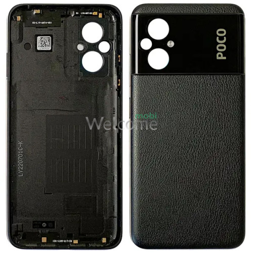 Задня кришка Xiaomi Poco M5 Black (Original PRC)