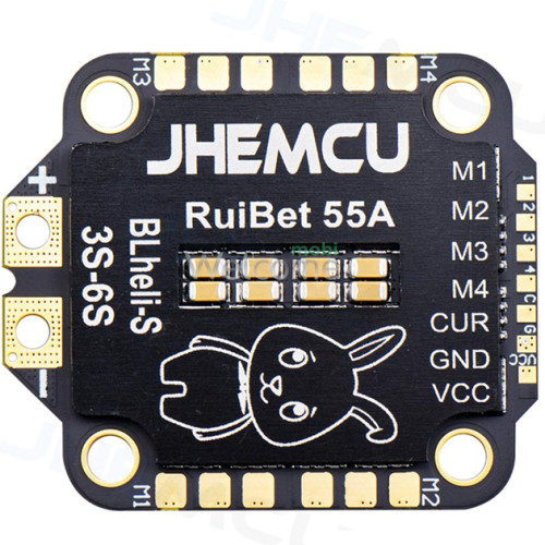 Регулятор швидкості ESC JHEMCU RuiBet 55A 4в1 3-6S Lipo