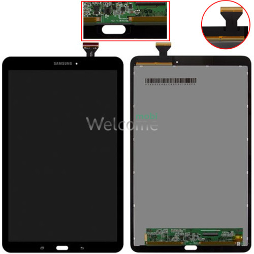 Дисплей к планшету Samsung T560,T561 Galaxy Tab E 9.6 в сборе с сенсором black Original PRC