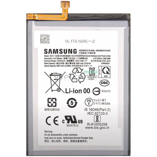 АКБ Samsung M135,M335,M345 Galaxy M13,M33,M34 (EB-BM336ABN) (AAA) без лого