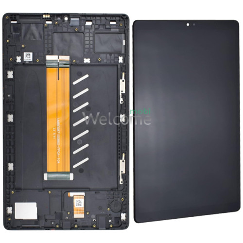 Дисплей к планшету Samsung T225 Galaxy Tab A7 Lite 8.7 LTE в сборе с сенсором и рамкой black Original PRC
