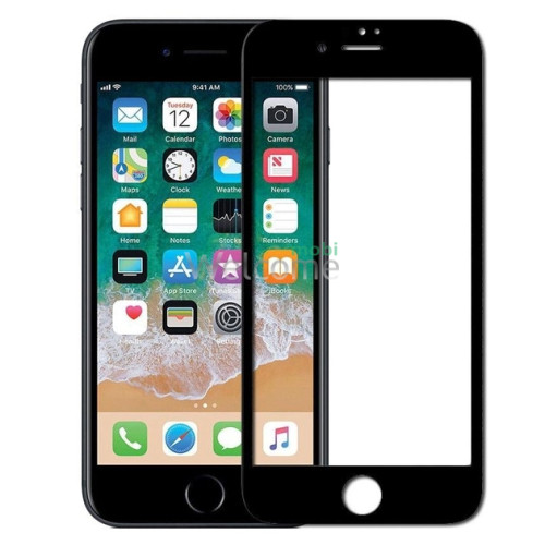 Стекло iPhone 6,6S 4.7 (Karerte Anti-static, черное) без упаковки