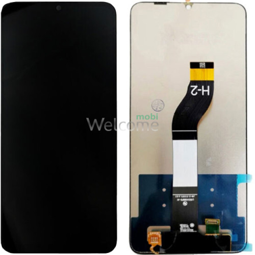 Дисплей Xiaomi Redmi 13C,Poco C65 в сборе с сенсором black FULL orig