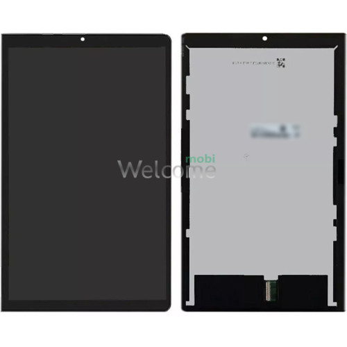 Дисплей к планшету Lenovo YT-X705F Yoga Smart Tab в сборе с сенсором black (оригинал)