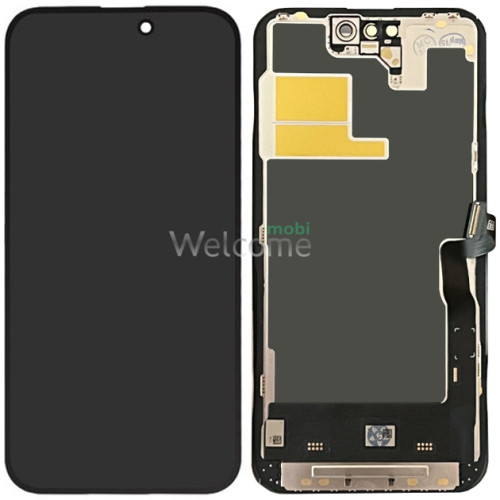 Дисплей iPhone 14 Pro в зборі з сенсором та рамкою black Original PRC
