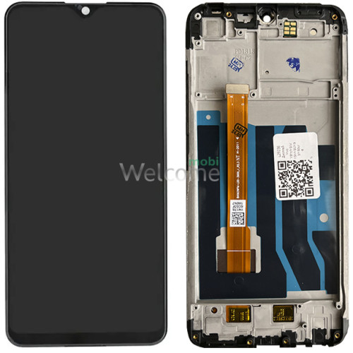 Дисплей Vivo Y91c/Y91i/Y91/Y90/Y93/Y93 Lite/Y93s/Y93st/Y95/Y1S/U1 в зборі з сенсором та рамкою black (оригінал завод)
